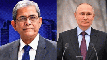 রাষ্ট্রপতিকে অভিনন্দন জানালেন পুতিন রাষ্ট্রপতিকে অভিনন্দন জানালেন পুতিন