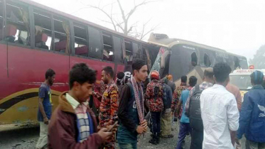 সিলেটে এনা-লন্ডন এক্সপ্রেসের মুখোমুখি সংঘর্ষে নিহত ৭