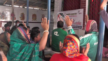 বগুড়ায় ভাষা শহীদদের আত্মার শান্তিতে প্রার্থনা