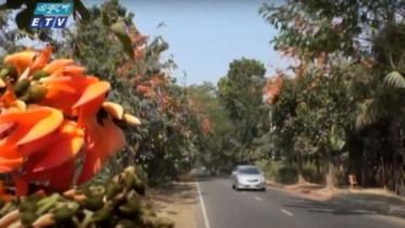 ফাগুনের অপরূপ সাজে মেরিন ড্রাইভ সড়ক (ভিডিও)