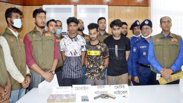 ২৪ ঘণ্টায় উদ্ধার ছিনতাই হওয়া ৮ লাখ টাকা, গ্রেফতার ৩