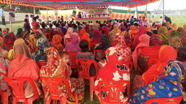 সুনামগঞ্জে নারী কৃষকদের নিয়ে মাঠ দিবস পালিত