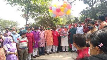 বঙ্গবন্ধুর ১০১তম জন্মবার্ষিকীতে জবিতে শ্রদ্ধাঞ্জলি