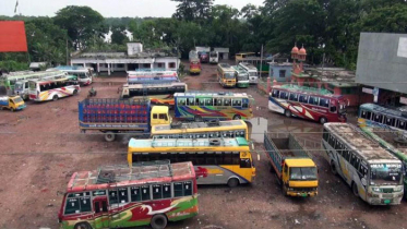 ঝালকাঠির ১০ রুটে বাস চলাচল বন্ধ, দুর্ভোগে যাত্রীরা