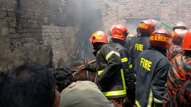 রাজশাহীতে ফের তুলার গোডাউনে আগুন