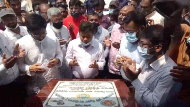 মুজিবনগরে খাল পুনঃখনন কাজের উদ্বোধন