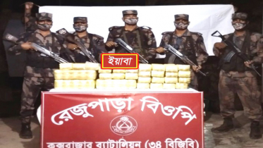 উখিয়া সীমান্তে ৪ লাখ ইয়াবা উদ্ধার 