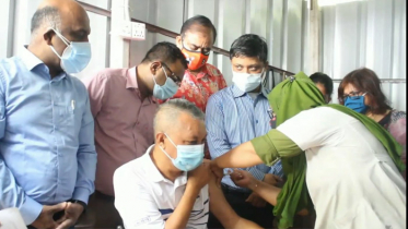নোয়াখালীতে টিকার দ্বিতীয় ডোজ কার্যক্রমের উদ্বোধন