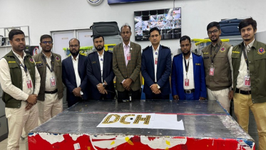 শাহজালালে  সোয়া ৮ কেজি সোনা উদ্ধার