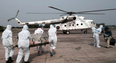 করোনাক্রান্ত এমপি বাদশাকে হেলিকপ্টারে ঢাকায় প্রেরণ