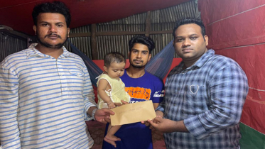 অসুস্থ শিশু তাবিহার পাশে সীতাকুণ্ড উপজেলা ছাত্রলীগ