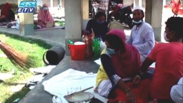 গোপালগঞ্জে হাসপাতালের করিডোরে ডায়রিয়া রোগীর চিকিৎসা (ভিডিও)