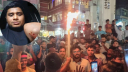 হাসনাতের গাড়িতে হামলার প্রতিবাদে এনসিপির বিক্ষোভ মিছিল