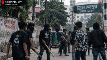 মোহাম্মদপুরে দুই গ্রুপের প্রকাশ্যে গোলাগুলি, গুলিবিদ্ধ ১ মোহাম্মদপুরে দুই গ্রুপের প্রকাশ্যে গোলাগুলি, গুলিবিদ্ধ ১