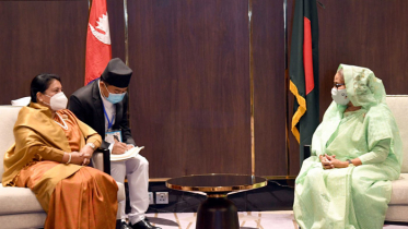 শেখ হাসিনা দারুণ এক অনুপ্রেরণাদায়ী নেতা: নেপালের প্রেসিডেন্ট