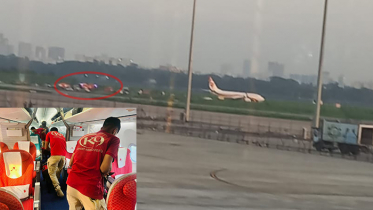 শাহজালাল বিমানবন্দরে বিমানে বোমা আতঙ্ক, ফ্লাইট স্থগিত