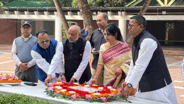 জার্মান আ.লীগের সভাপতি ও সম্পাদকের বঙ্গবন্ধুর সমাধিতে শ্রদ্ধা নিবেদন