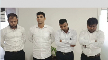 মন্ত্রণালয়ে সরকারি চাকরিতে যোগ দিতে এসে আটক ৪ মন্ত্রণালয়ে সরকারি চাকরিতে যোগ দিতে এসে আটক ৪