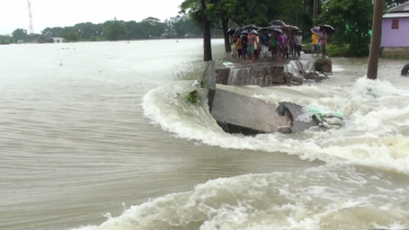 সুনামগঞ্জ ও সিলেটে বন্যায় দুইজনের মৃত্যু