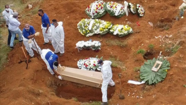 করোনা নিয়ন্ত্রণের ঘোষণার দিনে ব্রাজিলে রেকর্ড আক্রান্ত