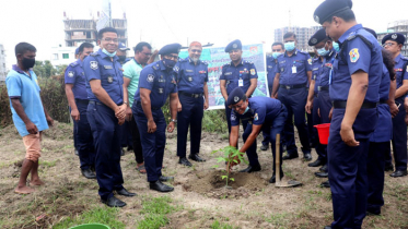 সারাদেশে ট্যুরিস্ট পুলিশের সবজি চাষ ও বৃক্ষরোপণ