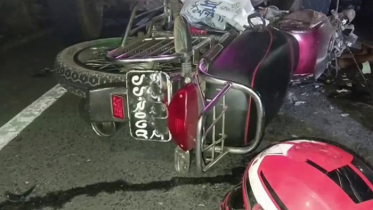 বাসের ধাক্কায় মোটরসাইকেল আরোহী স্বামী-স্ত্রী নিহত