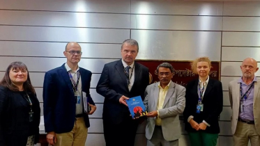 আলী রীয়াজের সাথে ইইউ নির্বাচন পর্যবেক্ষণ দলের বৈঠক