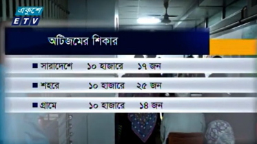 প্রতি ১০ হাজার শিশুর মধ্যে ১৭ জনই অটিজমের শিকার (ভিডিও)