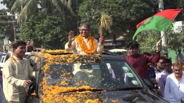 টাঙ্গাইলে বিএনপি নেতা আহমেদ আযম খানের শোডাউন  