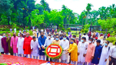 জাতীয় কবির সমাধিতে স্বেচ্ছাসেবক লীগের শ্রদ্ধা নিবেদন