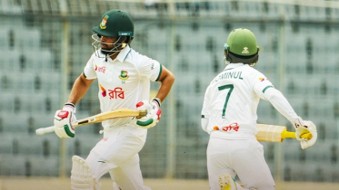 ১৭৯ রানের লিড নিয়ে চতুর্থ দিন শেষ করল বাংলাদেশ