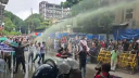 যমুনায় যাত্রা, সাউন্ড গ্রেনেড-জলকামানে ছত্রভঙ্গ চাকরিচ্যুত বিডিআর