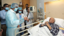 অসুস্থ রিজভীকে দেখতে হাসপাতালে তারেক রহমান