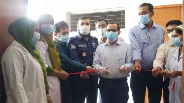 বাগেরহাট কোভিড হাসপাতালে অক্সিজেন লাইন ও কন সেনট্রেটর উদ্বোধন