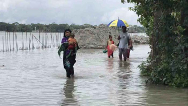 বাগেরহাটের নিন্মাঞ্চল প্লাবিত, দুর্ভোগে হাজারও মানুষ