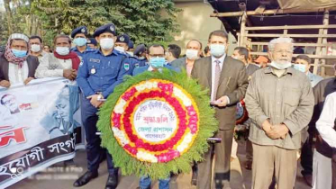 বাগেরহাটে শোক-শ্রদ্ধায় শহীদ বুদ্ধিজীবীদের স্মরণ