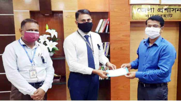 বাগেরহাটে অসহায়দের জন্য সোনালী ব্যাংকের আর্থিক সহায়তা 