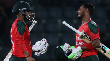 বিশাল জয়ে সিরিজ নিশ্চিত করল বাংলাদেশ