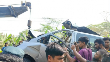বরিশালে বাস-মাইক্রোবাসের মুখোমুখি সংঘর্ষে দুজন নিহত