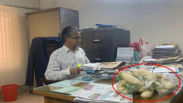 প্রতিশ্রুতি বাস্তবায়ন না হওয়ায় ববি উপাচার্য বরাবর ‘মুলা’ প্রেরণ