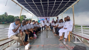 হাওরে বাজিতপুর এসএসসি ৯৬ ব্যাচের মিলনমেলা