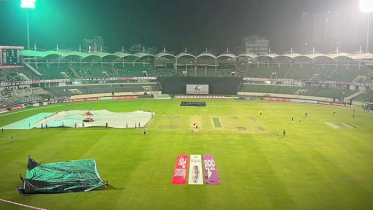 ২৪৩ রানের নতুন লক্ষ্য বাংলাদেশের, খেলা শুরু ৯টা ৩৫ মিনিটে