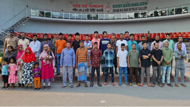 ভারতে কারাভোগ শেষে দেশে ফিরলেন পাচারের শিকার ৩৩ বাংলাদেশি