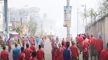 দুই গ্রুপের বোমাবাজিতে বেনাপোল বন্দরের কার্যক্রম বন্ধ