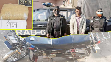 বেনাপোলের মাদক ব্যবসায়ী ঝিকরগাছায় আটক