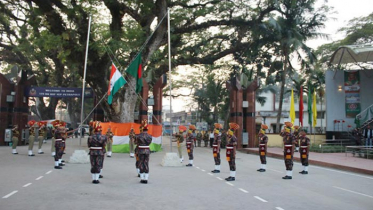 বিজিবি দিবসে সীমান্তে হলো যৌথ ‘রিট্রিট সেরিমনি’