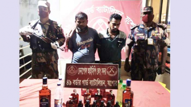 বেনাপোল চেকপোস্টে মাদকসহ ২ ট্রাক চালক আটক