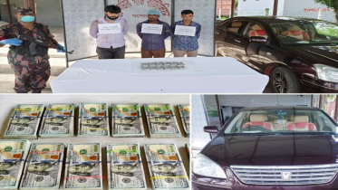 যশোরে ১ লাখ ইউএস ডলারসহ ৩ হুন্ডি ব্যবসায়ী আটক 