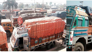 বনগাঁ`র ট্রাক পার্কিং সিন্ডিকেটের কাছে জিম্মি আমদানিকারকেরা