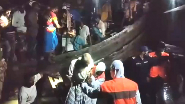 ভোলায় উত্তাল জলসীমা, সরিয়ে আনা হচ্ছে উপকূলবাসীদের